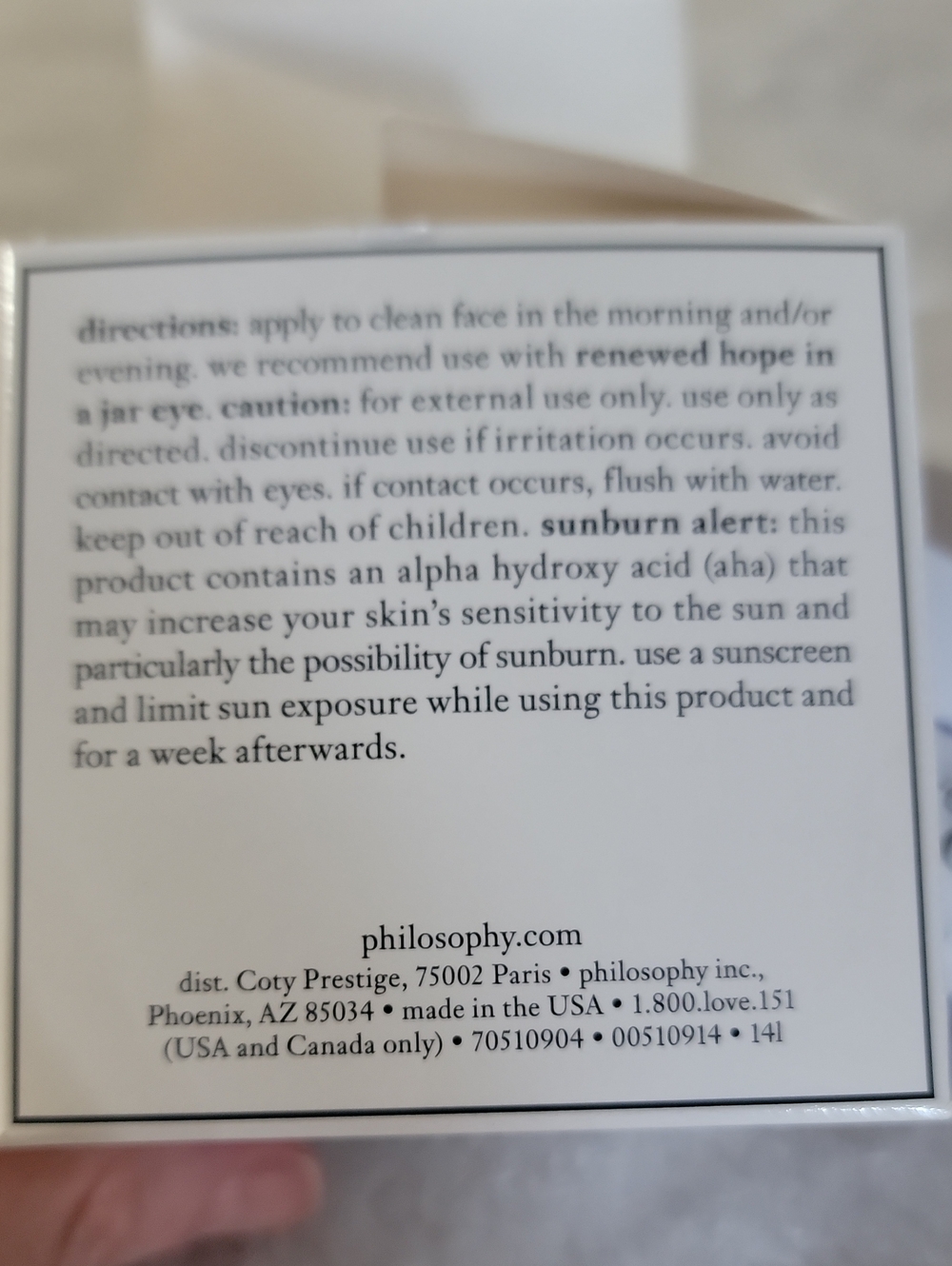 Philosophy Renewed Hope in a Jar Refreahing & Refining Moisturizer - Picture 3 of 8